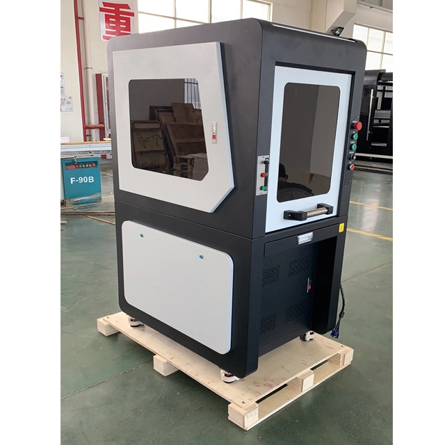 All Kinds of Metal and Part of Non-Metal Materials Enclosed Online Fiber Laser Marking Machine